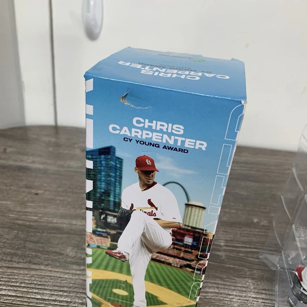ST. LOUIS CARDINALS CHRIS CARPENTER CY YOUNG BOBBLEHEAD 8/15/25‎ GAME SGA